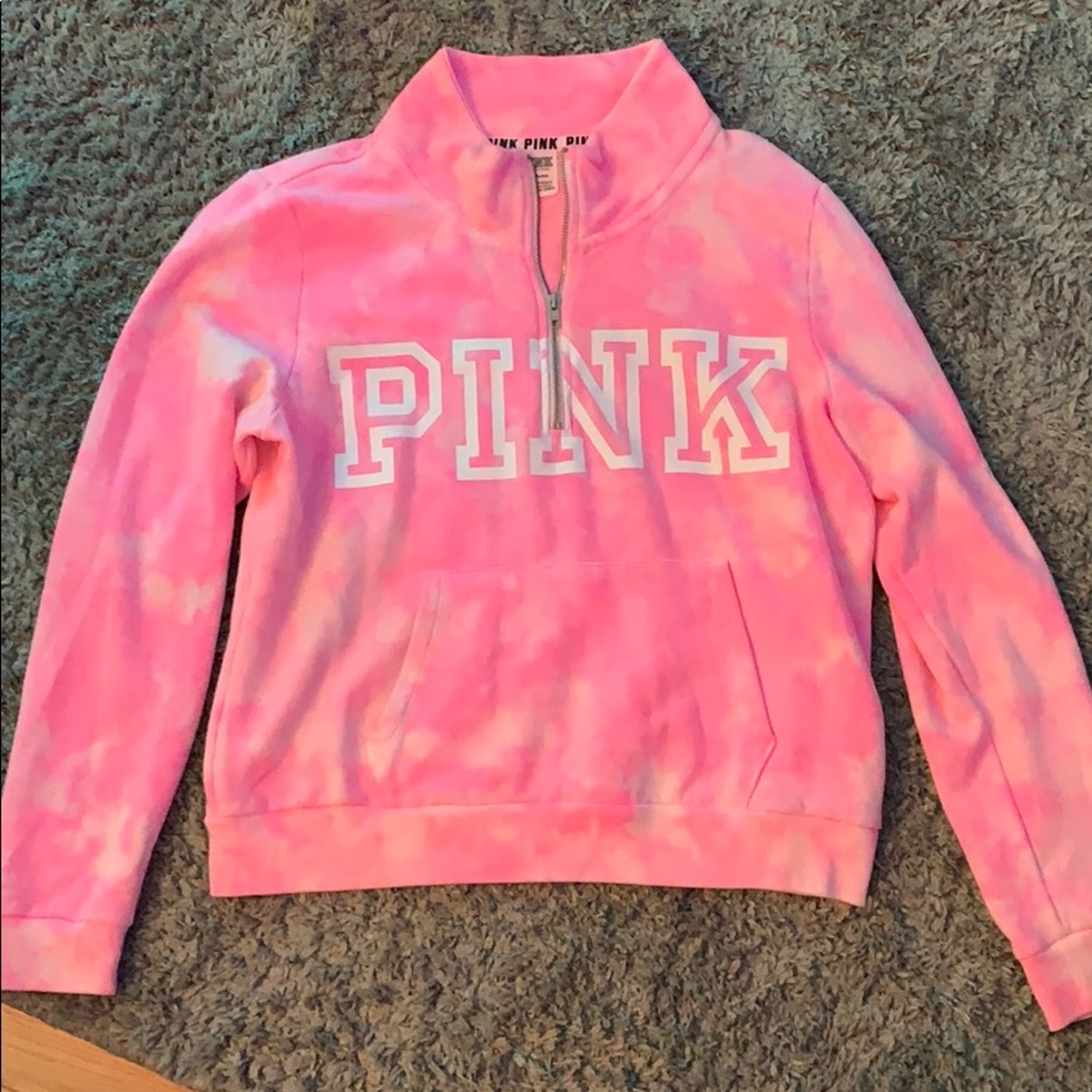 cropped quarter-zip
